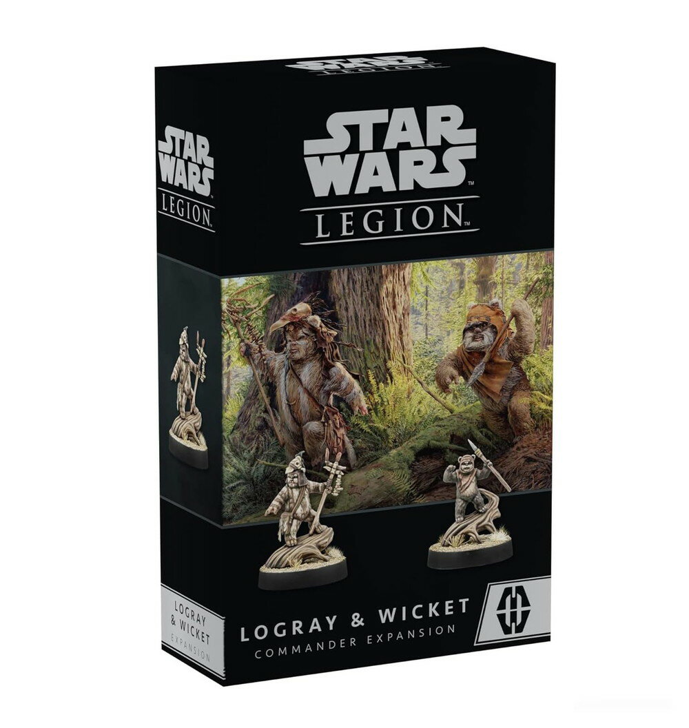 Star Wars: Legion Logray & Wicket COMMANDER EXPANSION ミニチュアゲーム Atomic Mass Games