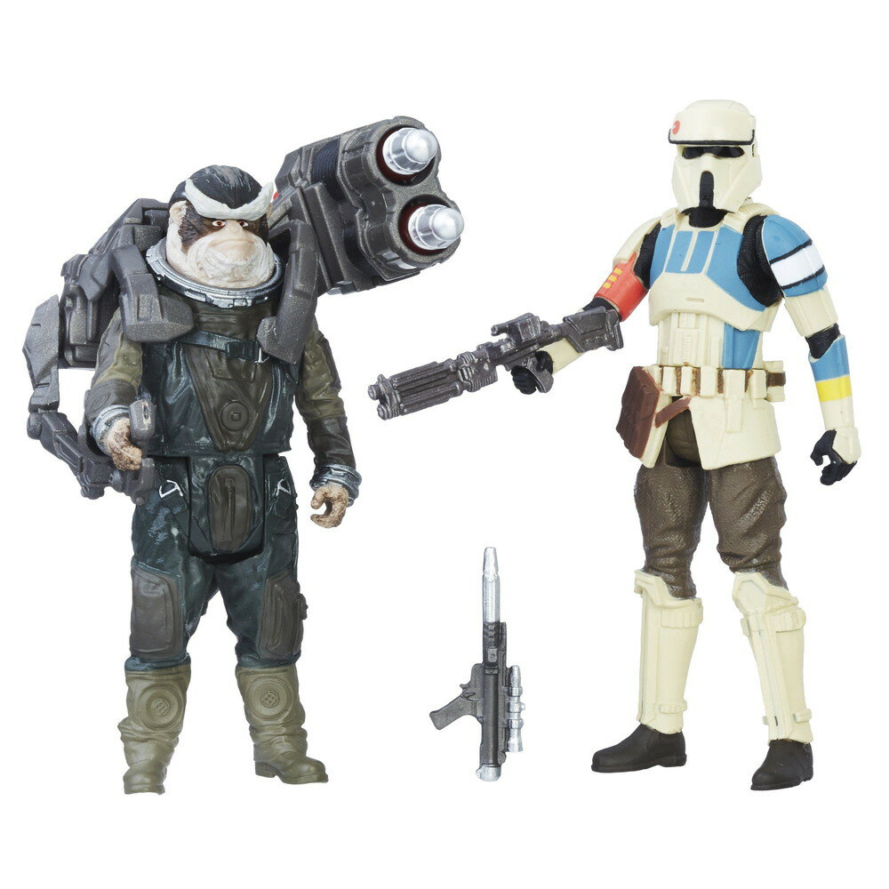 STAR WARS Rogue One Shoretrooper Captain vs. Bistan