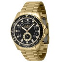 INVICTAインヴィクタ Pro Diver メンズ 腕時計 44mm ゴールド (47131)
