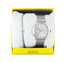 INVICTAインヴィクタ ワイルドフラワー レディース ウォッチ 34mm スチール ブレスレットセット (47274)
