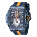 INVICTAインヴィクタ Racing メンズ 腕時計 57mm オレンジ ブルー (47388)