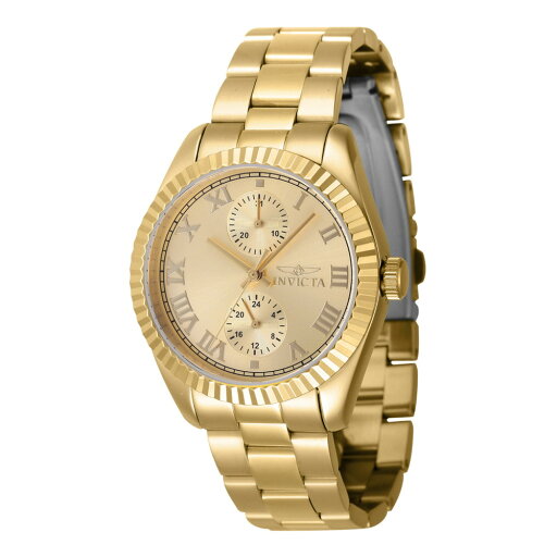 INVICTAインヴィクタ スペシャリティ レディース ウォッチ 36mm ゴールド 47445 INVICTAインヴィクタ スペシャリティ レディース ウォッチ 36mm ゴールド 47445
