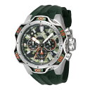 INVICTAインヴィクタ?Venom Combat メンズ 腕時計 - 52.5mm, グリーン (47759)