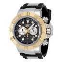 INVICTAインヴィクタ Subaqua メンズ 腕時計 50mm ブラック スチール (47830)