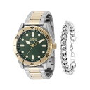 INVICTAインヴィクタ Specialty メンズ 腕時計 ブレスレットセット 43mm ゴールド スチール (48310)