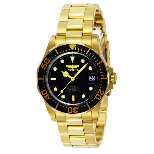 INVICTAインヴィクタ Pro Diver 自動巻き メンズ 腕時計 40mm ゴールド (8929) INVICTAインヴィクタ Pro Diver 自動巻き メンズ 腕時計 40mm ゴールド (8929)