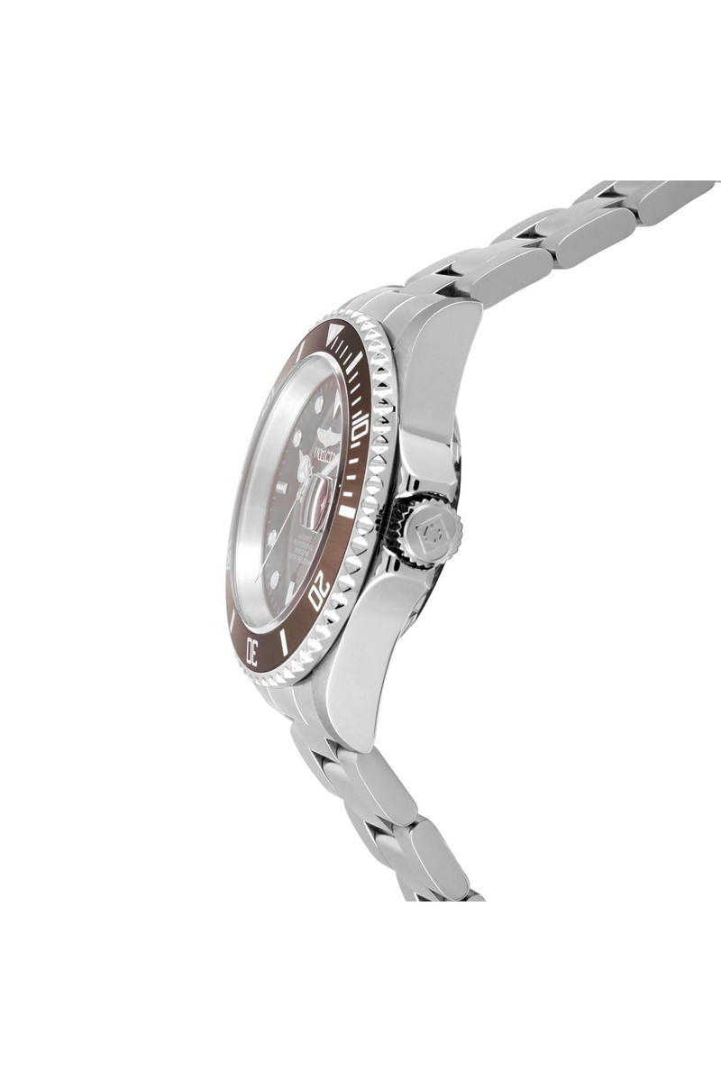 Invictaインビクタ プロダイバー 40mm ステンレススチール 自動巻き 腕時計 シルバー 35689