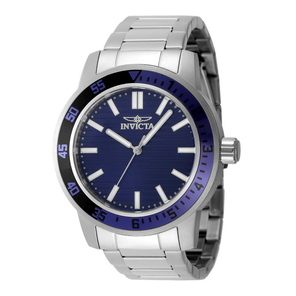 商品説明 インビクタ スペシャリティ メンズ 腕時計 クォーツ 100m防水 ステンレスベルト ブルー文字盤 アナログ ビジネス カジュアル【商品仕様】・ ケースサイズ：45mm・ ケース素材：ステンレススチール・ 文字盤カラー：ブルー・ ...