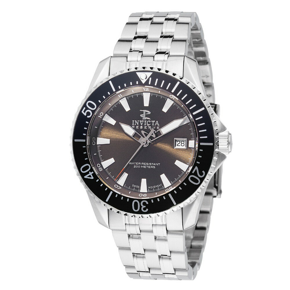 Invicta����ӥ��� Reserve ��� �ӻ��� ���������������� 200m�ɿ� 44mm������ �������� �����ǥ� ���ꥢ��001��