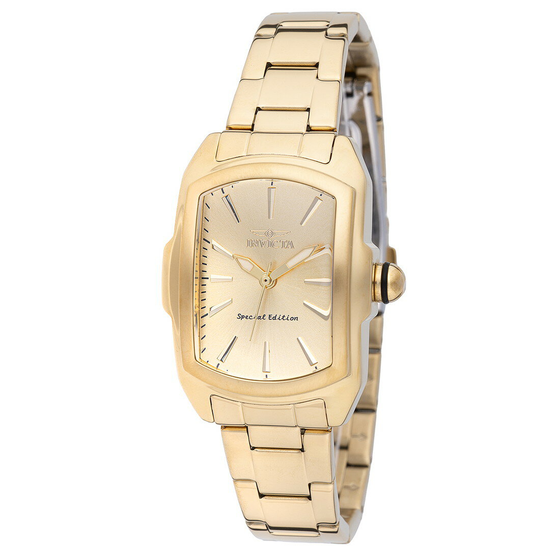 Invictaインビクタ Invictaインビクタルパ Lupah レディース 腕時計 クォーツ 29mm ゴールド ステンレスバンド 30m防水