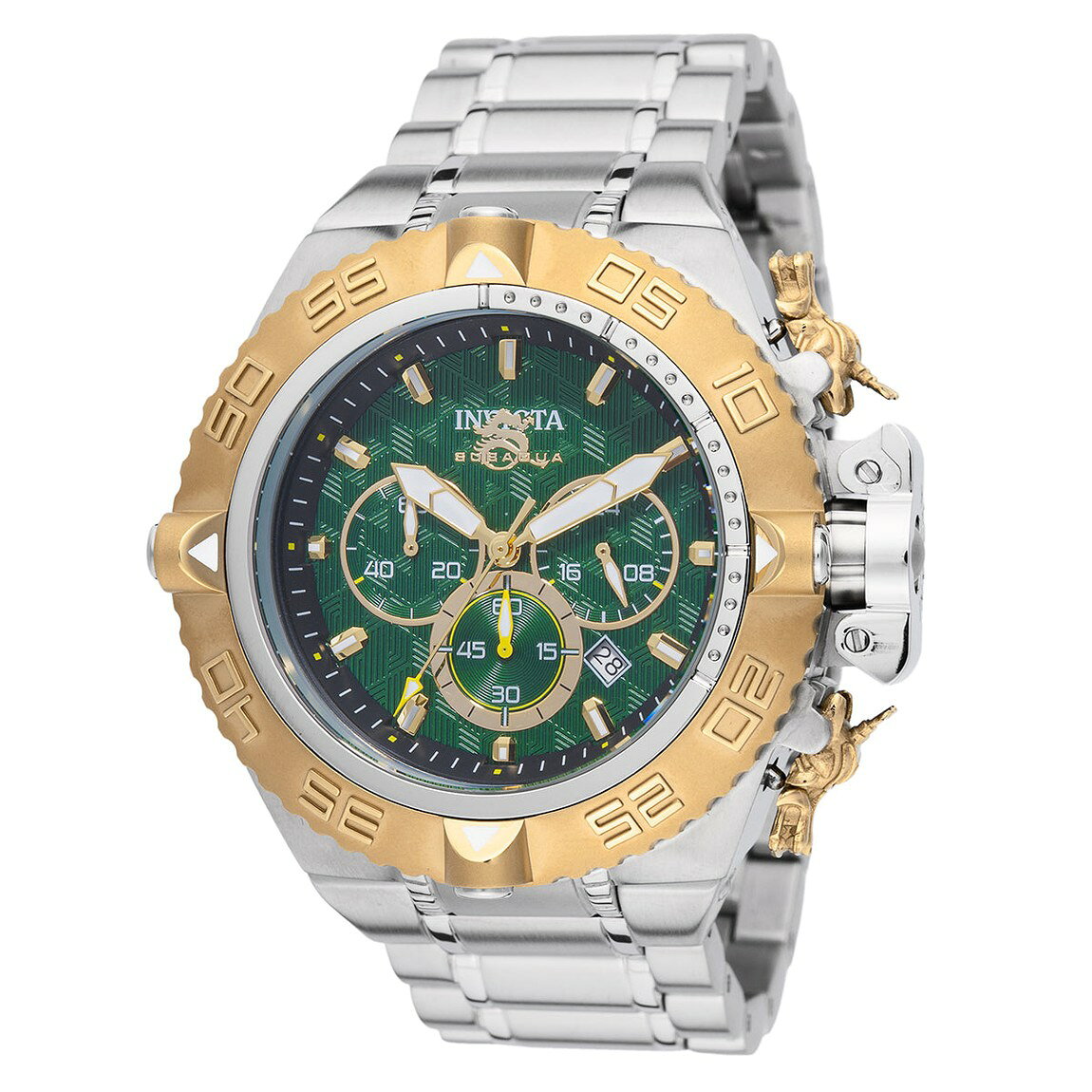 Invicta Subaqua Noma IV 腕時計 50mm ケース ゴールド スチール メタル文字盤 メンズ 48197