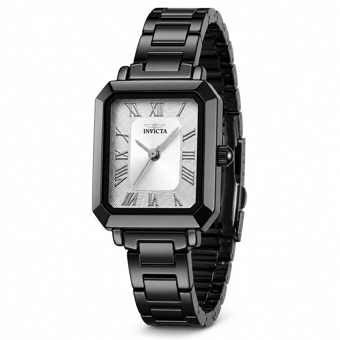 PRODUCT DETAILS Invicta Celestial 腕時計 21mmケース ブラック×シルバー文字盤 レディース 70254【商品仕様】・ ムーブメント：クォーツ（SD-006）・ ケース素材：ステンレススチール・ ケース径：21mm・ ケースカラー：ブラック・ バンド素材：ステンレススチール・ バンド長：180mm・ バンド幅：10mm・ 文字盤色：シルバー・ 風防：クリスタル・ 防水：30m【特徴】・ 天体をモチーフにしたCelestialコレクションのレディースウォッチです。・ 21mmのコンパクトなブラックケースにシルバーの文字盤を配したシックなデザインです。・ 30m（3気圧）防水を備えており、日常生活での使用が可能です。・ ブラックカラーのステンレススチール製バンドを採用しています。・ リューズは操作しやすいプッシュ式となっています。 ■ 商品について 海外輸入品（説明書は英語表記の場合あり） ■ ご注意 ・掲載画像は実物に近い色味になるよう調整しておりますが、ご利用の環境により差異が生じる場合があります。・複数店舗で在庫を共有しているため、ご注文後に在庫切れとなる場合がございます。 ■ 納期について お届けの目安を必ずご確認ください。 海外正規ルート仕入れ品 海外ブランド ▼ 海外正規ブランド店 正規代理店 ▼ 当 店 ※本商品は並行輸入品です 製造元は正規品と同一のブランド・メーカーです。当店では海外正規ルートより仕入れた商品を取り扱っております。流通ルートが異なるのみで、商品自体に違いはございません。 ── 当店の商品について ── 正規品のみ取り扱い 海外正規店・正規代理店から商品を直接仕入れ、国内に輸入して販売しております。 日本未入荷・海外限定モデルも多数 日本未入荷・海外限定モデルも多数取り扱っております。サイズ・カラー違いや海外限定で販売された製品など、日本では手に入りにくいアイテムをお届けいたします。 お求めやすい価格の理由 海外市場での価格差や流通ルートの違いにより、国内販売価格よりお求めやすくなっております。品質はそのままに、よりお手頃な価格でお届けいたします。 安心保証 ご使用前に万が一、製品に不具合がございました場合は、交換または商品代金のご返金にて対応させていただきます。商品到着後5日以内にご連絡ください。 ご注意 海外からの輸入品となります。海外輸送のため、外箱に軽微なスレ等がある場合がございますが、商品本体には影響ございません。 ※在庫状況は仕入先の在庫情報をもとに出来る限り正確に表示しておりますが、取寄せ商品のため、タイミングによりご注文後に欠品・キャンセルとなる場合がございます。 お探しの商品がございましたら、お気軽にご相談ください。