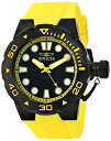 Invictaインビクタ メンズ 16138SYB Pro Diver アナログディスプレイ Swiss Quartz Yellow Watch 腕時計