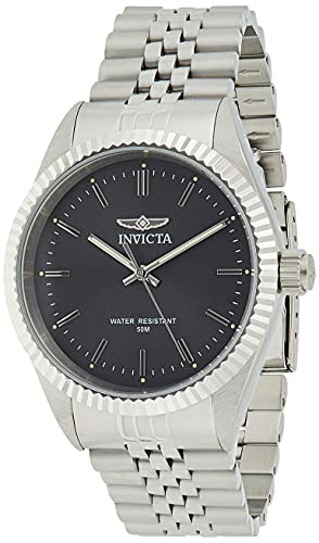 InvictaCrN^ Y Specialty Quartz Watch with Stainless Steel Strap, Silver, 22 (Model: 29372) rv