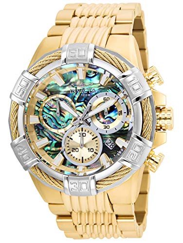 InvictaCrN^ Men Bolt Quartz Watch, Gold, 26542 rv