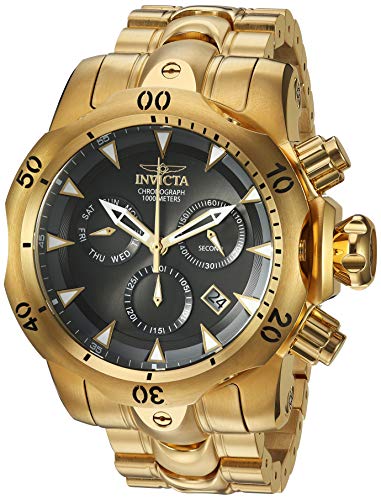 InvictaCrN^ Men Venom Quartz Watch, Gold, 29644 rv