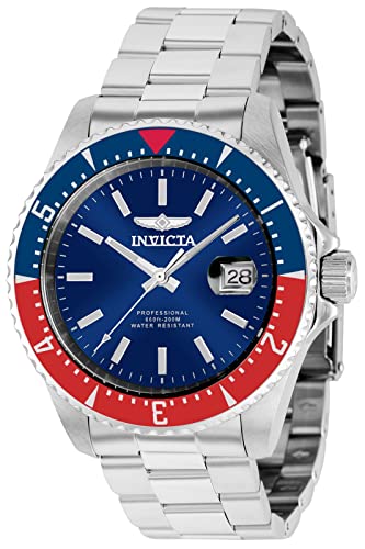 InvictaCrN^ Pro Diver Automatic Blue Dial Pepsi Bezel Y Watch 36784 rv