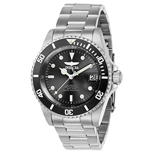 InvictaCrN^ Y Connection Automatic-self-Wind Watch with Stainless-Steel Strap, Silver, 20 (Model: 24760) rv