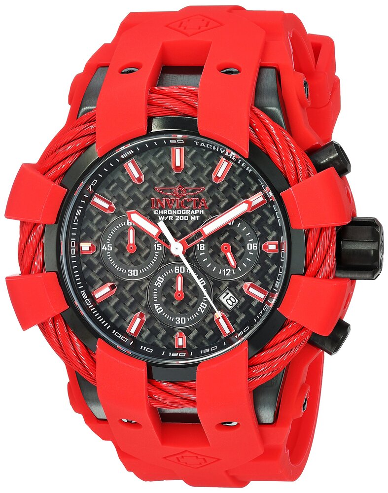 InvictaCrN^ Yjp 23870 Bolt AiO\ NH[cv Red Watch