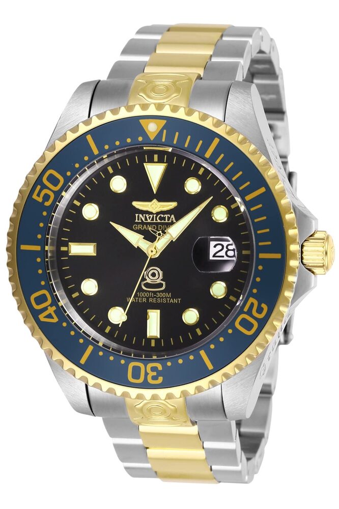 InvictaCrN^ Pro Diver  Black Dial Yjp28684