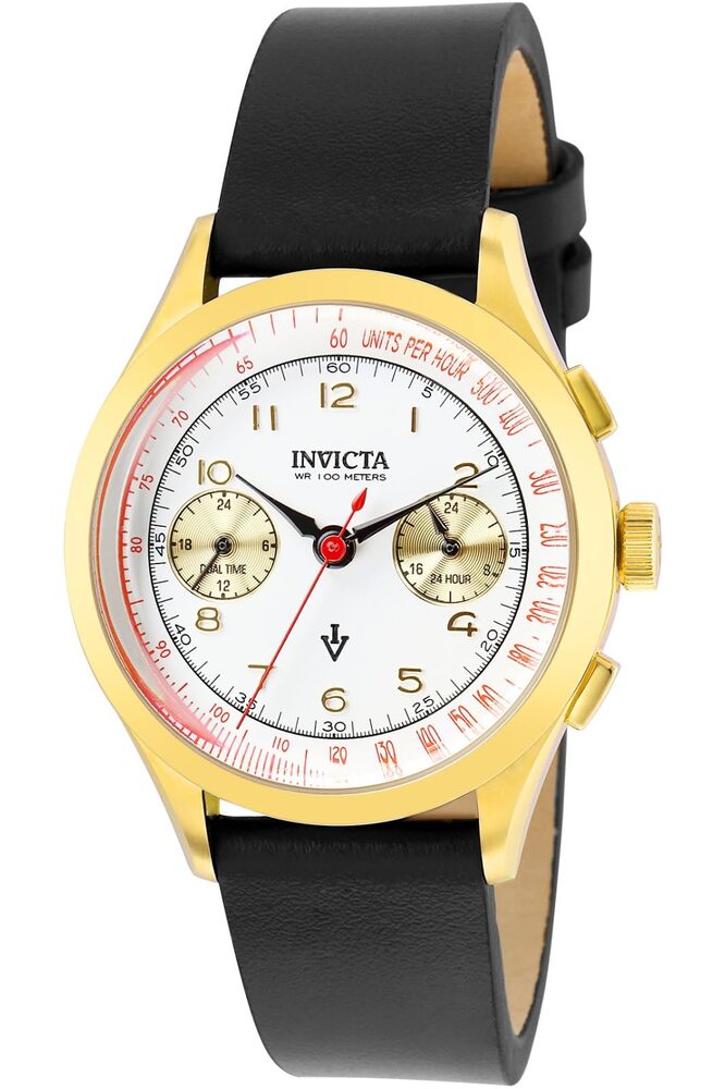 InvictaCrN^ Vintage World Time NH[cv White Dial Yjp37057