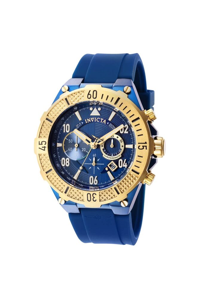 InvictaCrN^ Yjp Clock 40533 Analog (Blue)