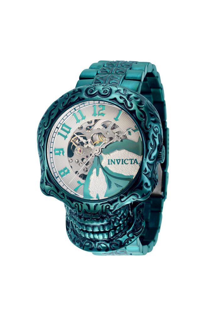 Invictaインビクタ Artist Automatic メンズ男性用- 50.5mm. Green (40759)