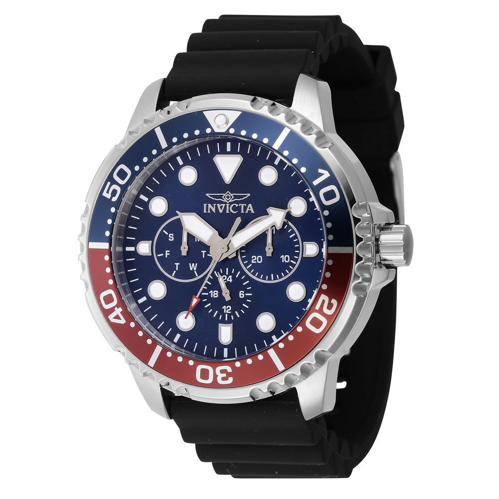 Invicta Pro Diver メンズ 48mm ステンレススチール スチール ブルー dial VH63 クォーツ