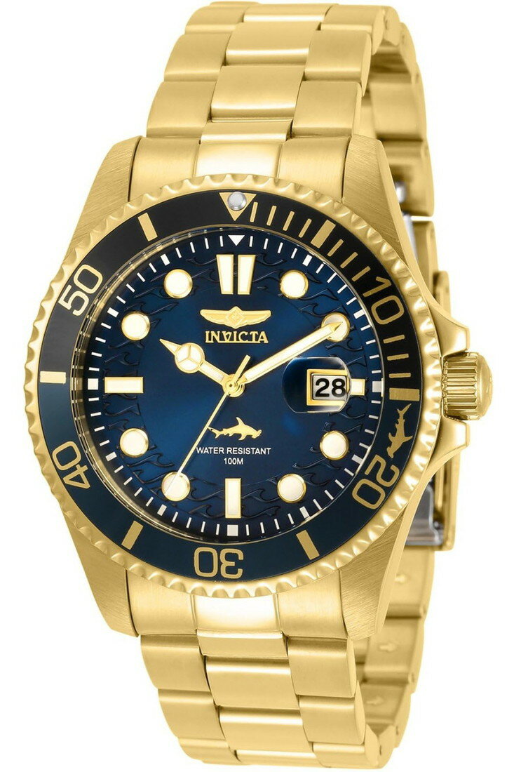 Invicta メンズ 30810 Pro Diver クォーツ マルチファンクション ブルーダイヤル ウォッチ