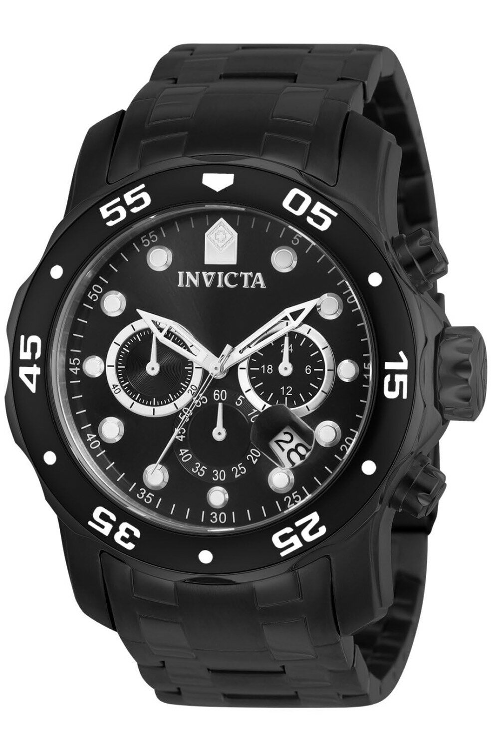 Other - Invicta メンズ 0076 Pro Diver Collection クロノグラフ ブラック イオンプレーテッド ステンレススチール ウォッチ