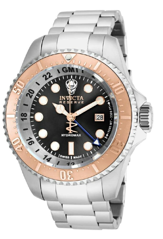 InvictaCBN^ Hydromax Swiss Ronda 515.24H Caliber YEHb` 52mm X`[ 16963