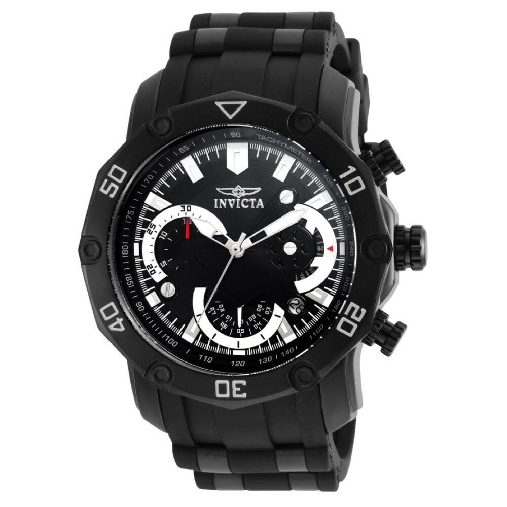 Rakuten - Invicta メンズ 22799 Pro Diver アナログディスプレイ クォーツ ブラック ウォッチ