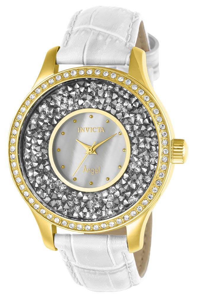 Invicta ��ǥ����� 24589 Angel ���ʥ����ǥ����ץ쥤 �������� �ۥ磻�� �����å�