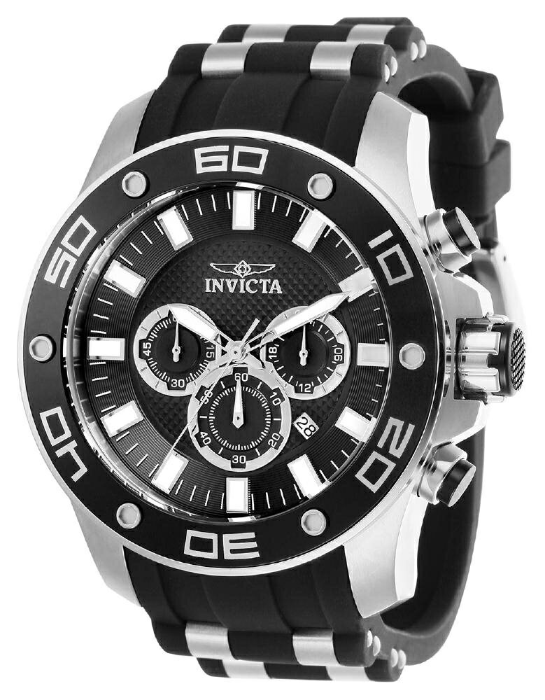 InvictaCBN^ Pro Diver SCUBA YEHb` 50mm X`[ ubN 26084