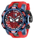 Invictaインヴィクタ Marvel Spiderman メンズウォッチ - 52.5mm スチール レッド ダークブルー (30629) 1