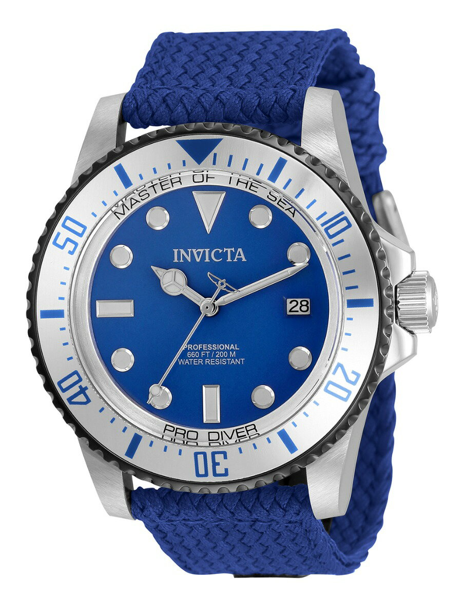 Invictaインヴィクタ プロダイバー オートマチック メンズウォッチ - 直径44mm、ブルー (35488) 1