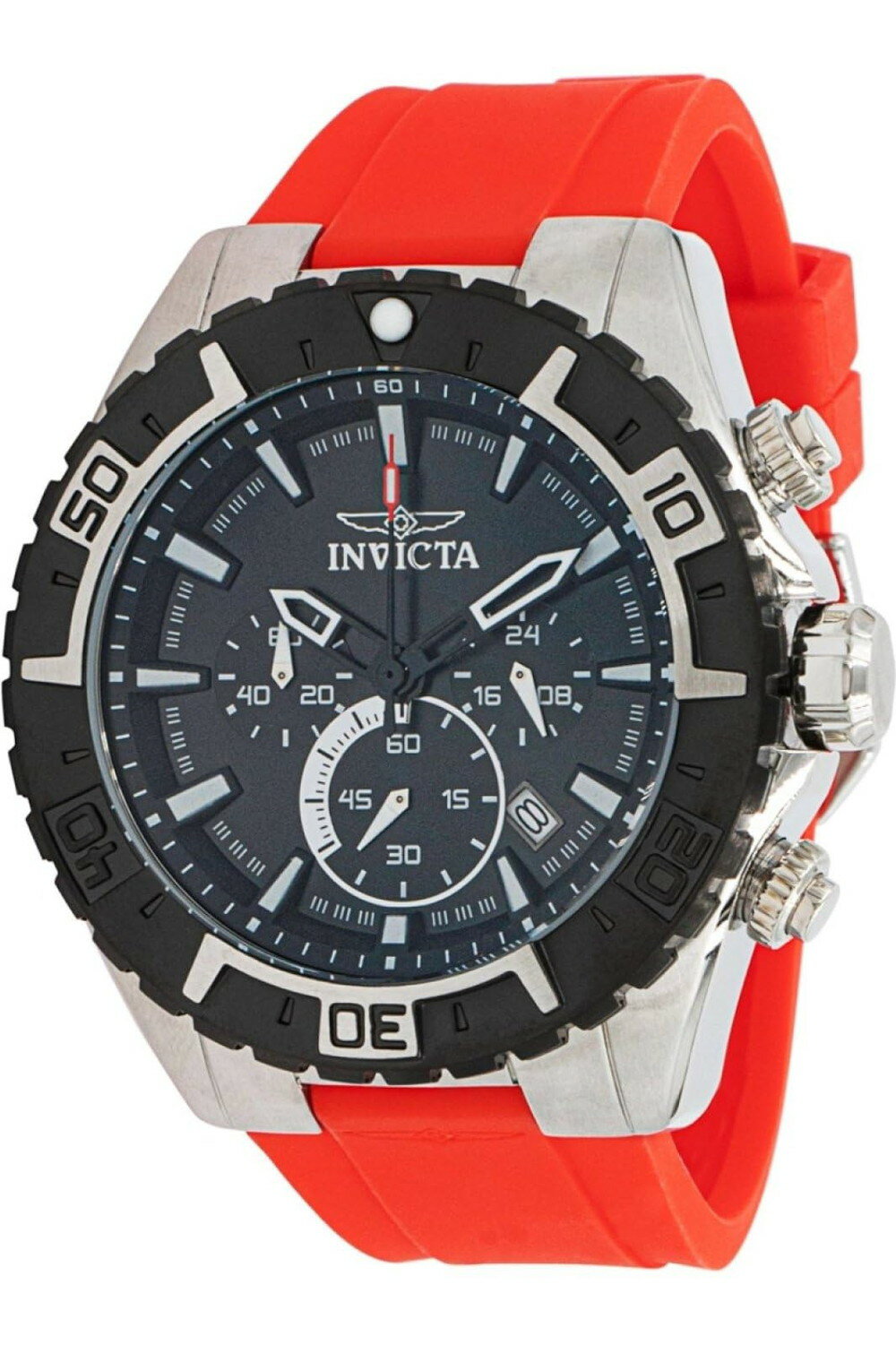 Other - Invicta Aviator メンズ 49mm ステンレススチール スチール ブラック dial VK63A クォーツ