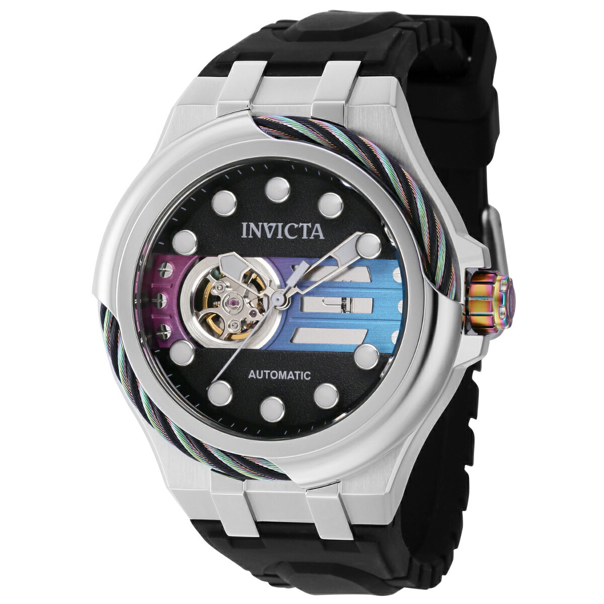 Invictaインヴィクタ Bolt Automatic メンズウォッチ 48mm ブラック 41702 1