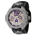 Invictaインヴィクタ NFL New York Giants メンズウォッチ 52mm ブラック スチール 45119 1