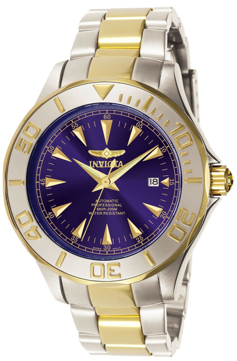 Invicta メンズ 7038 Signature Collection Pro Diver Ocean Ghost ツートーン オートマティック ウォッチ