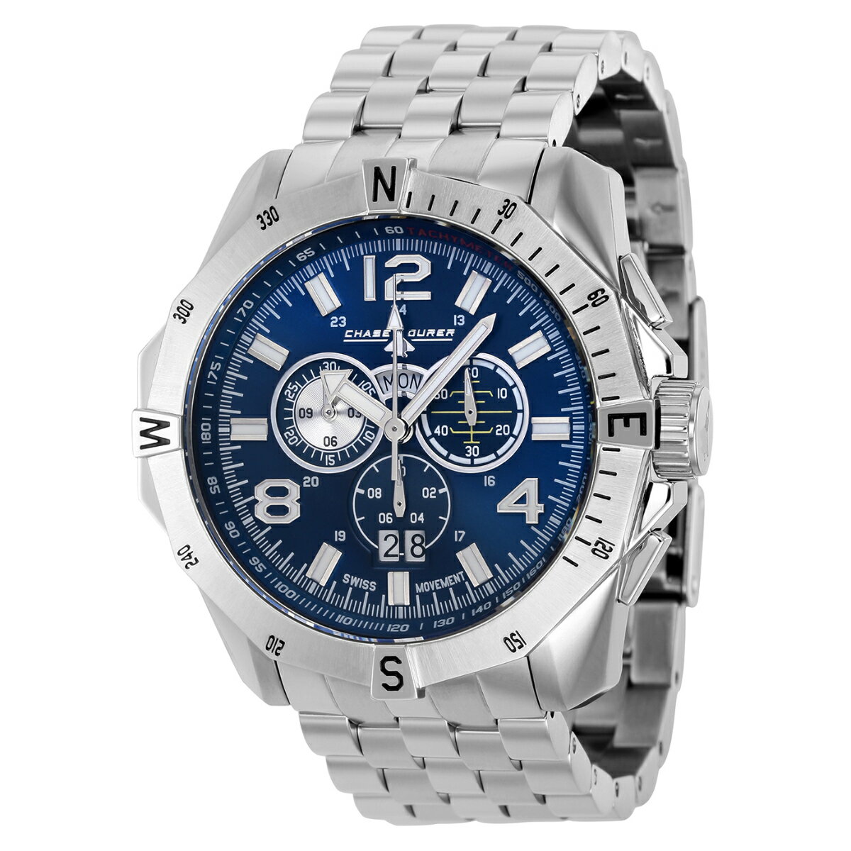 Chase Durer Crossfire Swiss Ronda 5050.C Caliber YEHb` 50.5mm X`[ (CDW-0006)