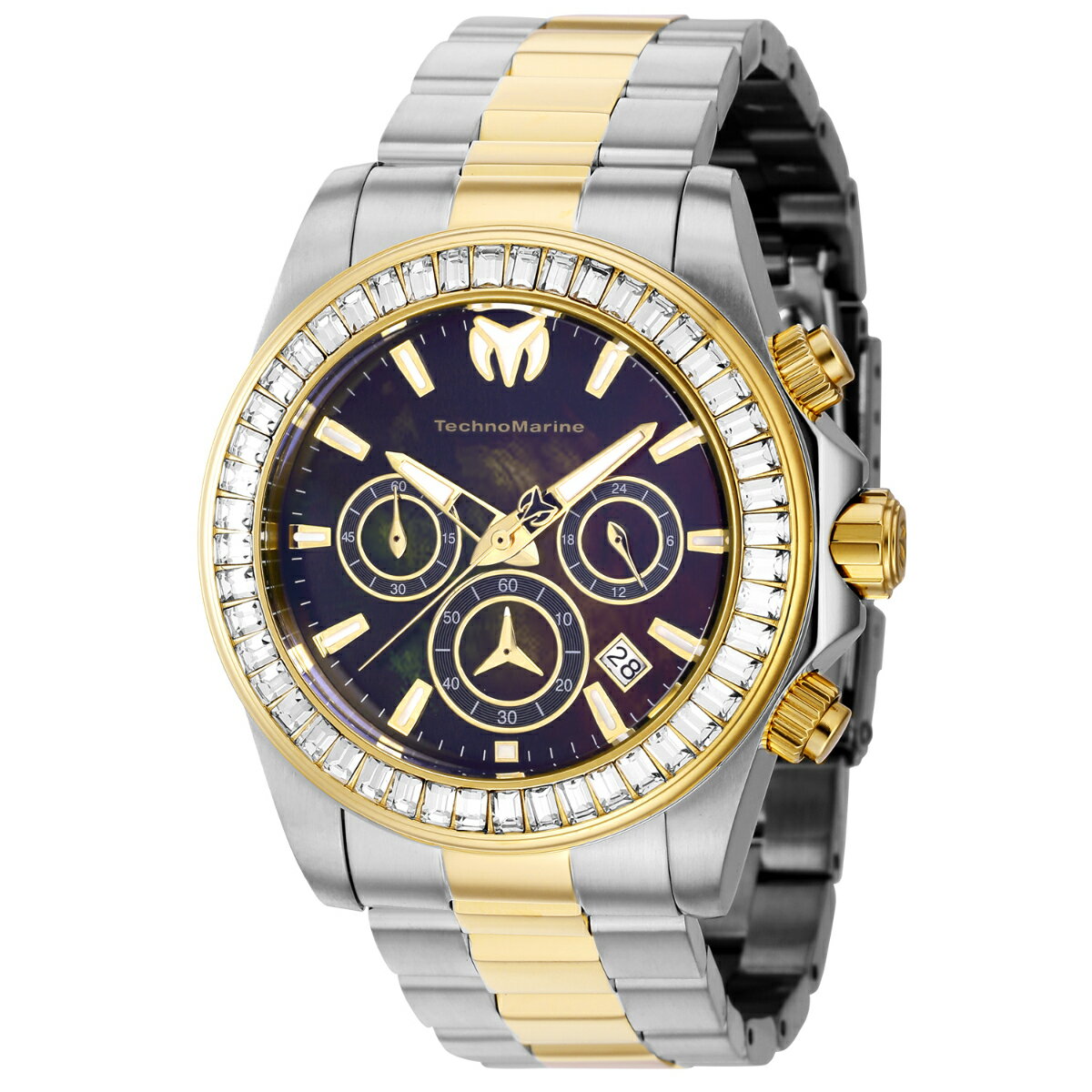 TechnoMarine Manta Ray YEHb` p[_CA - 42mm X`[ S[h (TM-222036)