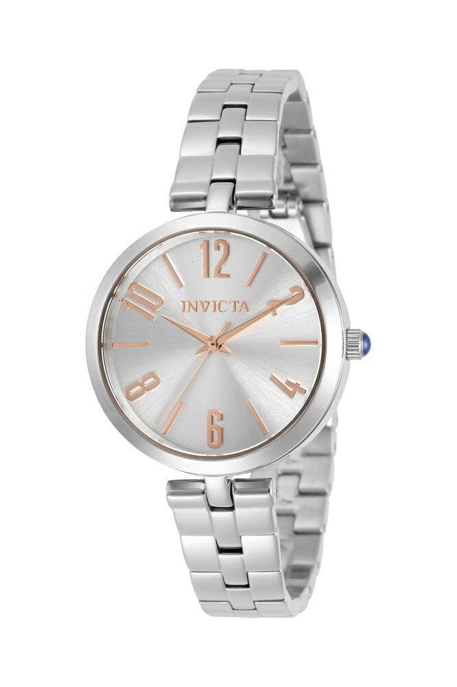 Invictaインビクタ InvictaインビクタAngel エンジェル レディース 腕時計 34mm ステンレススチール シルバー クオーツ 50m防水