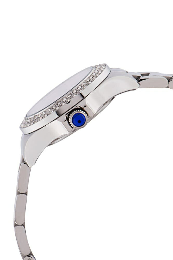 Invictaインビクタ エンジェル レディース 腕時計 ピンク マザーオブパール ステンレスベルト 100m防水 クォーツ 日付カレンダー 34mm シルバー アナログ