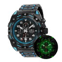 INVICTAインヴィクタ シーモンスター メンズ ウォッチ 50mm ブルー ブラック 37666