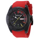 INVICTAインヴィクタ プロダイバー メンズ 腕時計 44mm レッド 44734