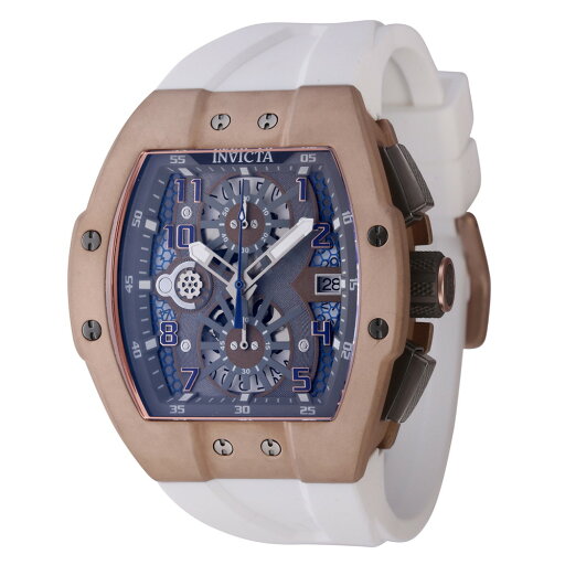 INVICTAインヴィクタ メンズ レーシング 腕時計 47mm ホワイト 47190 INVICTAインヴィクタ メンズ レーシング 腕時計 47mm ホワイト 47190