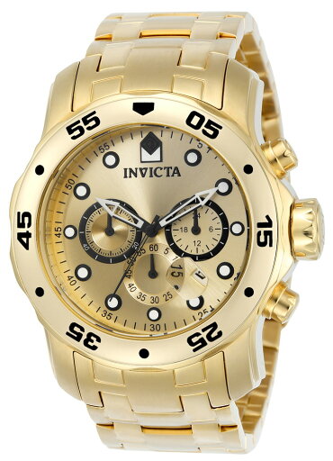 INVICTAインヴィクタ プロダイバー スキューバ メンズ 腕時計 48mm ゴールド (0074) INVICTAインヴィクタ プロダイバー スキューバ メンズ 腕時計 48mm ゴールド (0074)
