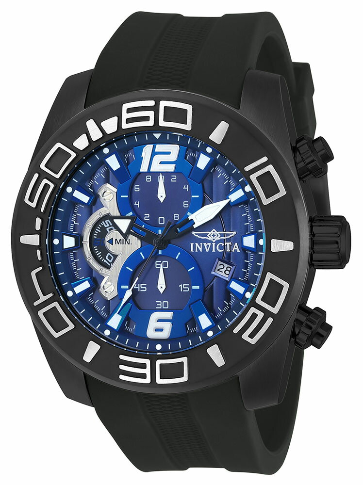 INVICTAインヴィクタ プロダイバー メンズ ウォッチ 50mm ブラック 22813