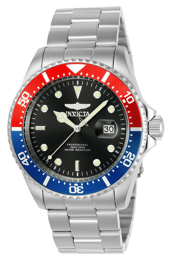 INVICTAインヴィクタ プロダイバー メンズ ウォッチ 43mm スチール 23384
